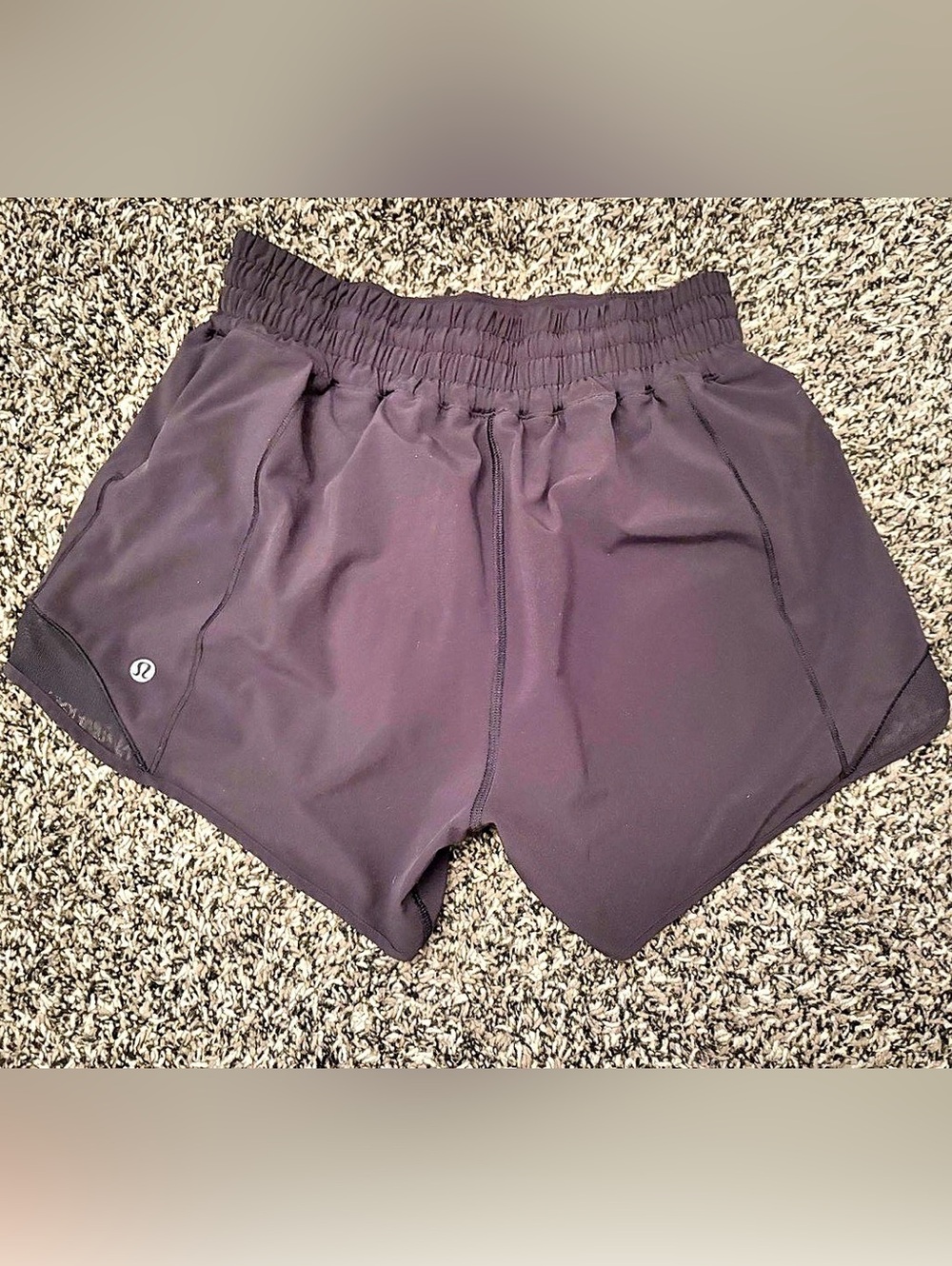 Lululemon Track That High-Rise Lined Short 3" Black